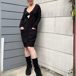 100% Cashmere Long Cardigan